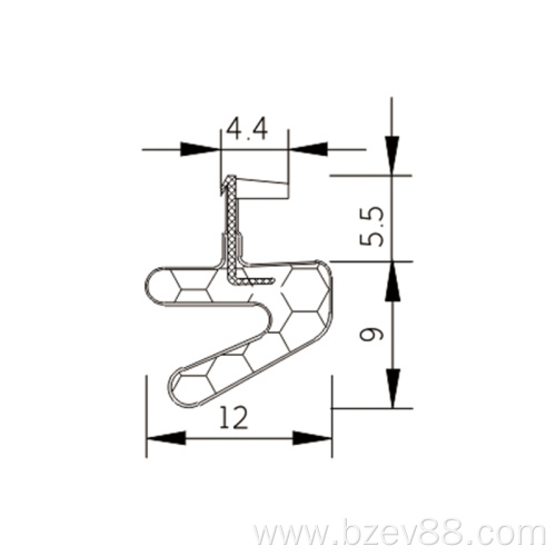Embedded Seal Wooden Speakeasy Door Seal Wooden